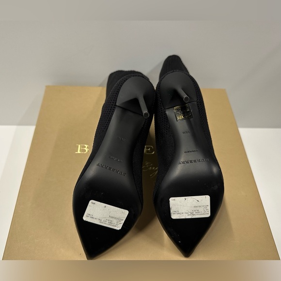 Burberry Black Sock Heels size 36.5 - Picture 4 of 4